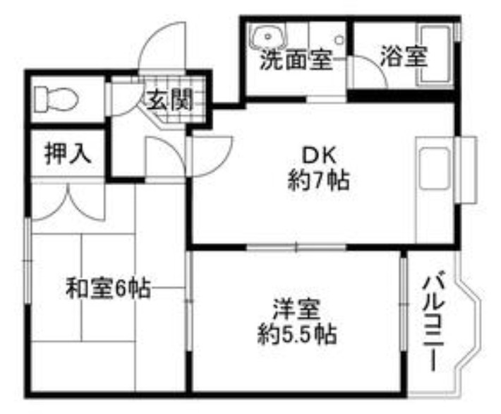 【地下鉄谷町線 駅	千林大宮 駅から	徒歩 で9分】パレ中宮のサムネイル