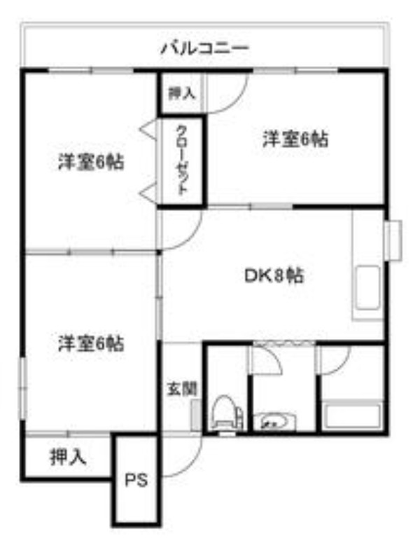 【地下鉄今里筋線 駅	清水 駅から徒歩 で6分】アンジェⅡ