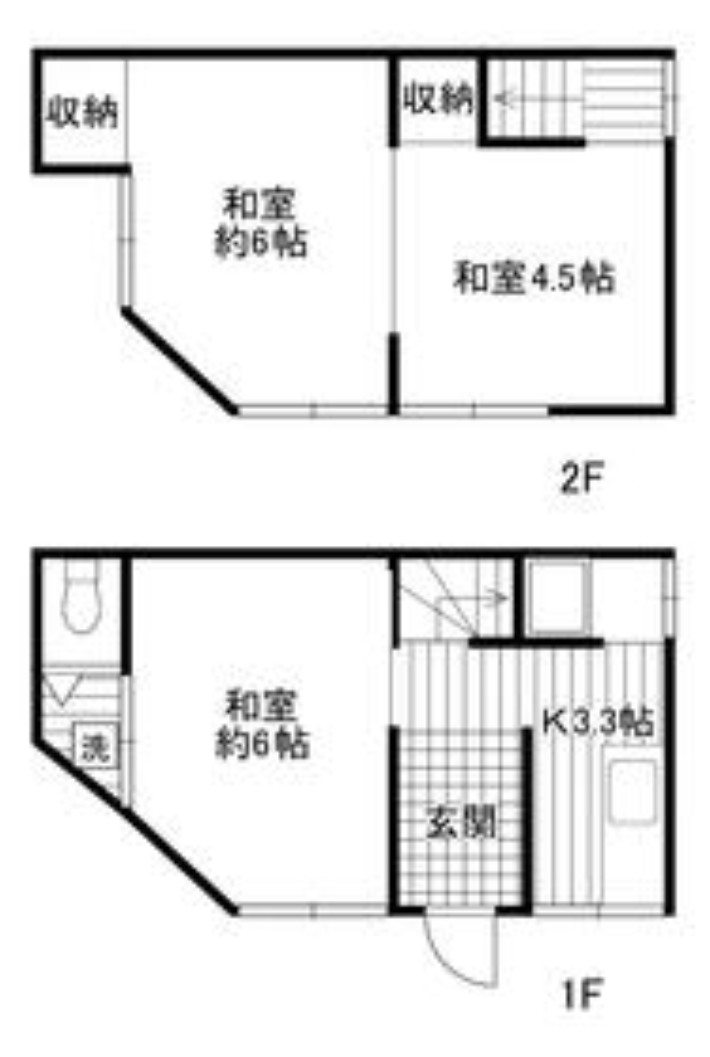 【地下鉄谷町線 駅千林大宮 駅から徒歩 で11分】中宮2丁目｜DIY可の貸家のサムネイル