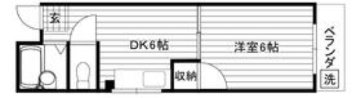 【地下鉄谷町線 駅	千林大宮 駅から徒歩 で12分】いすず東ハイツのサムネイル